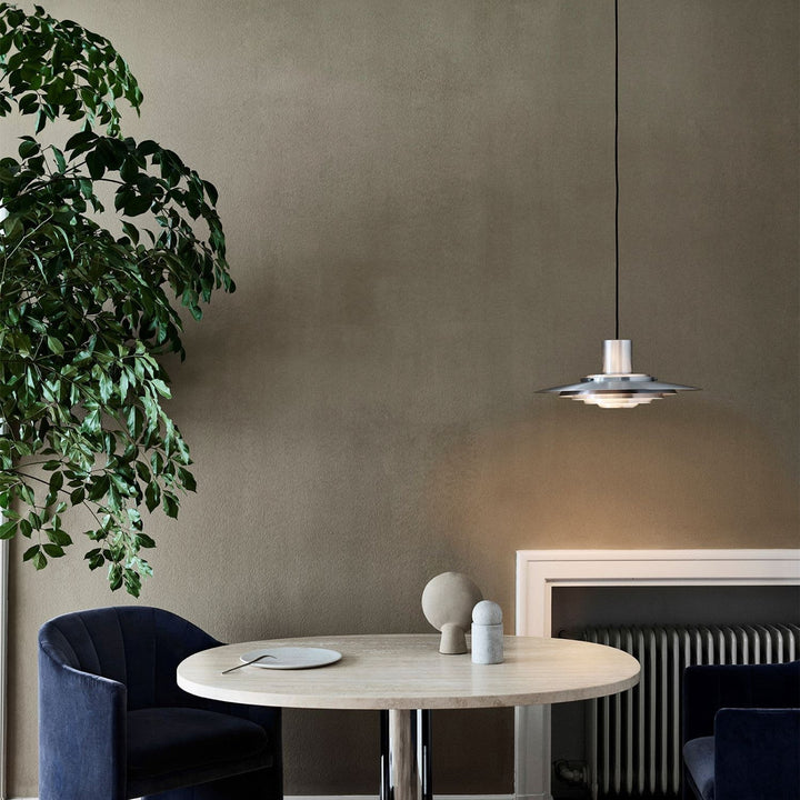 AluNord: Lampada a sospensione in ferro e alluminio con design moderno – per sala da pranzo e ristorante