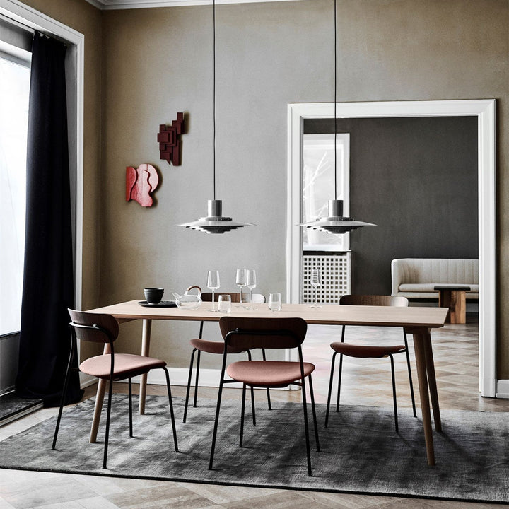 AluNord: Lampada a sospensione in ferro e alluminio con design moderno – per sala da pranzo e ristorante
