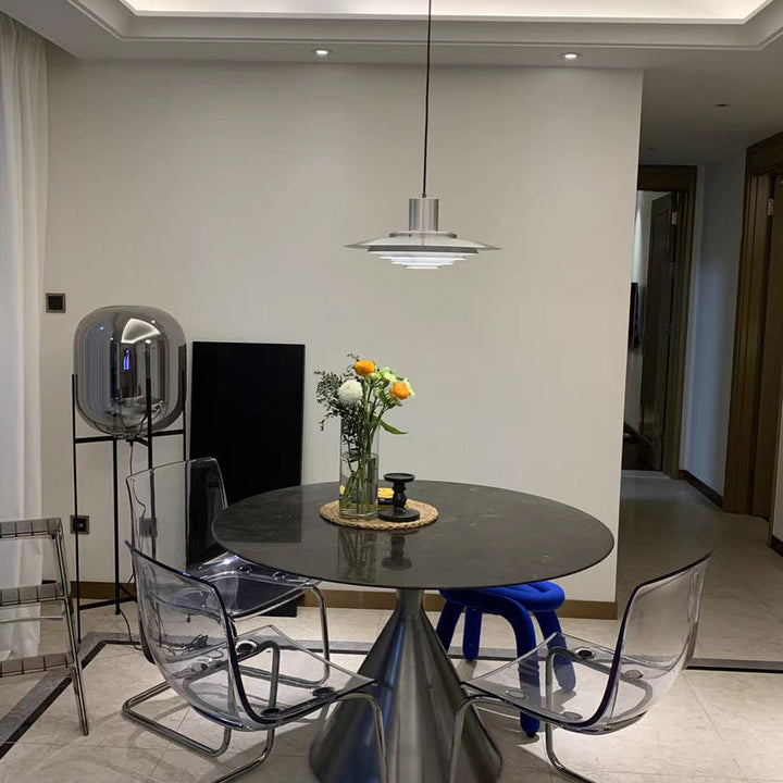 AluNord: Lampada a sospensione in ferro e alluminio con design moderno – per sala da pranzo e ristorante