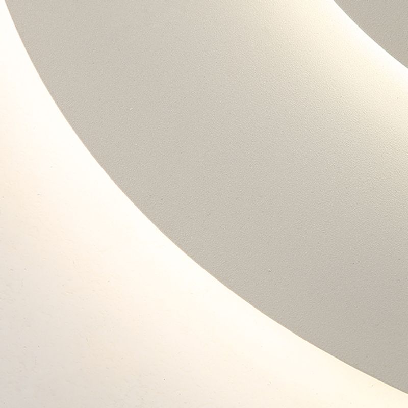 Alvera: Lampada da soffitto LED rotonda moderna in bianco – per soggiorno e camera da letto