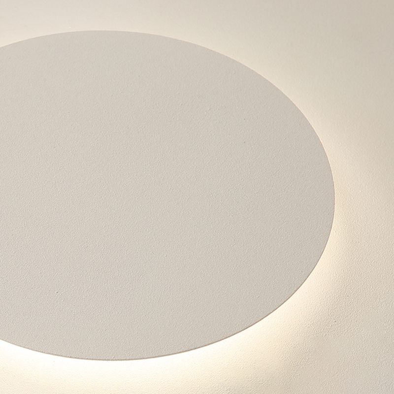 Alvera: Lampada da soffitto LED rotonda moderna in bianco – per soggiorno e camera da letto