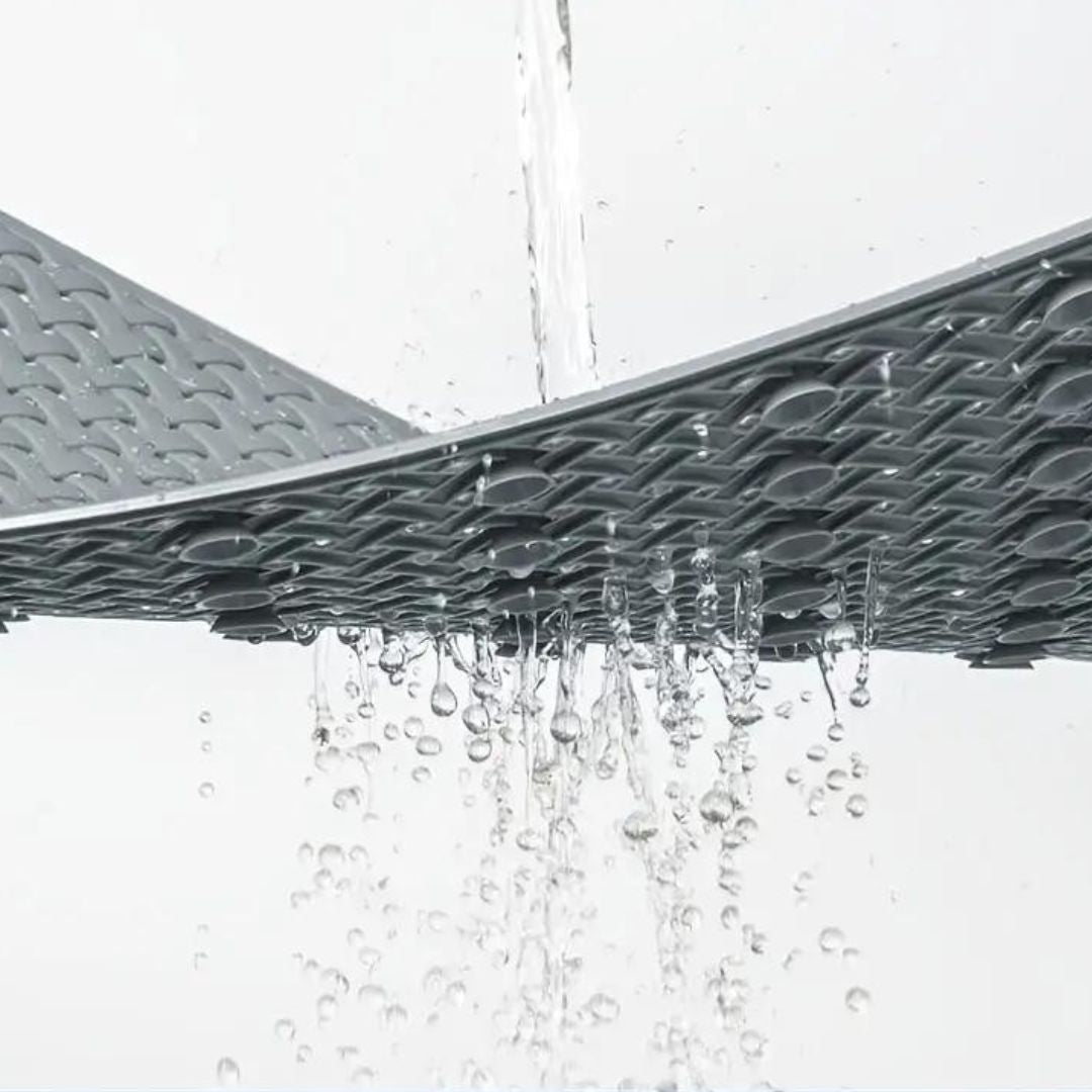 AquaHeim: Tappetino Antiscivolo per Doccia con Forti Ventose – Tappetino per Vasca Resistente alla Muffa e Facile da Pulire per un Bagno Sicuro