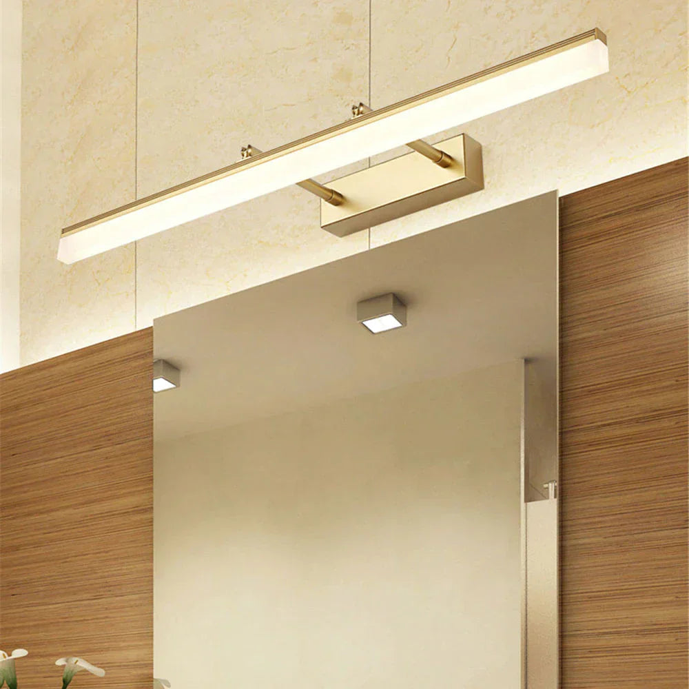 AquaLuce: Applique da bagno con LED – Resistente agli schizzi e perfetta per l&