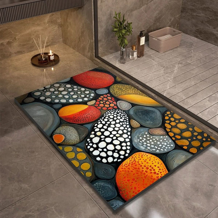 TAPPETINO DA BAGNO AQUASOFT – Tappetino in Terra Diatomacea per Sicurezza e Comfort