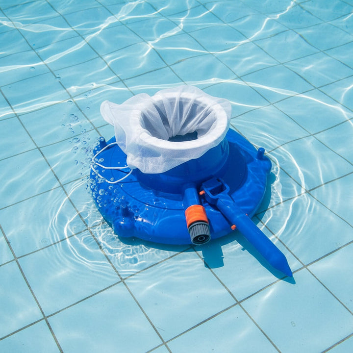 AQUAVAC – Pulitore per Piscina Senza Chimici con Forte Potenza di Aspirazione per Foglie e Sporcizia