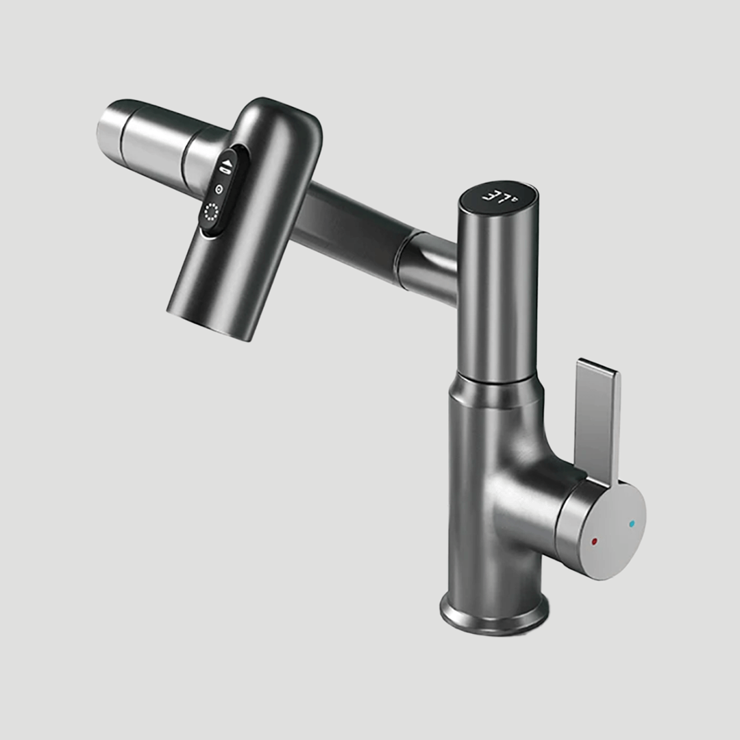 AQUATWIST 360° Rubinetto da Cucina – Rotabile e Stiloso per una Vita Moderna