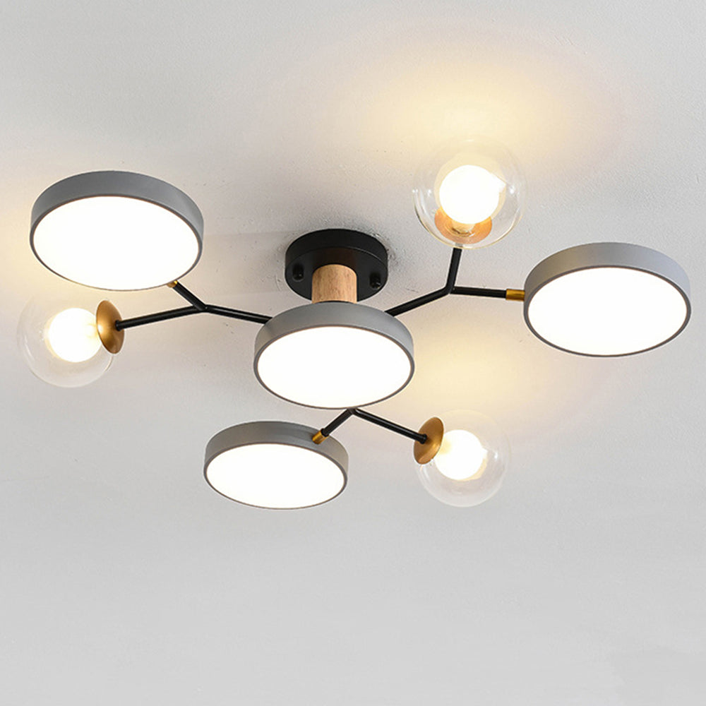 AstoriaLux: Lampada da soffitto LED creativa a rami – moderna e decorativa per soggiorno e sala da pranzo