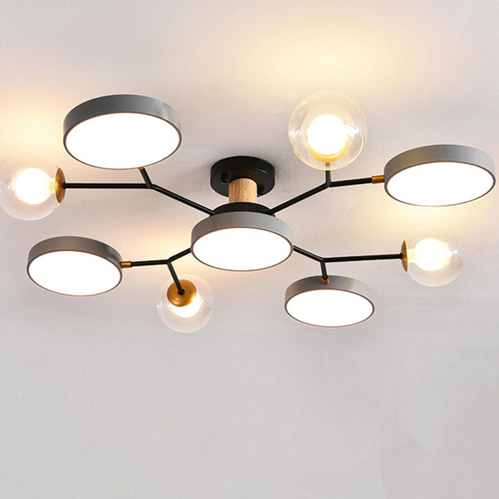 AstoriaLux: Lampada da soffitto LED creativa a rami – moderna e decorativa per soggiorno e sala da pranzo