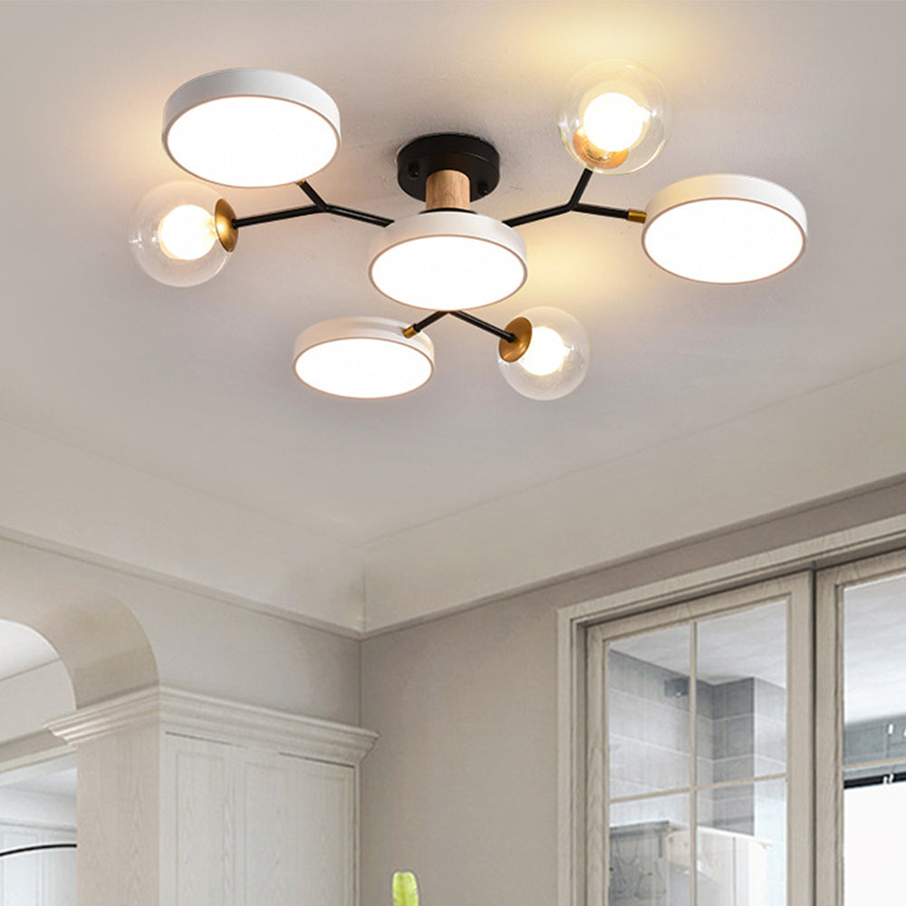 AstoriaLux: Lampada da soffitto LED creativa a rami – moderna e decorativa per soggiorno e sala da pranzo