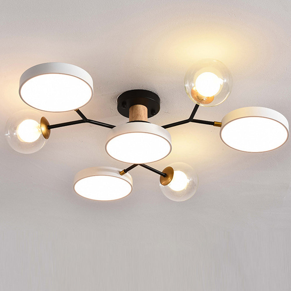 AstoriaLux: Lampada da soffitto LED creativa a rami – moderna e decorativa per soggiorno e sala da pranzo