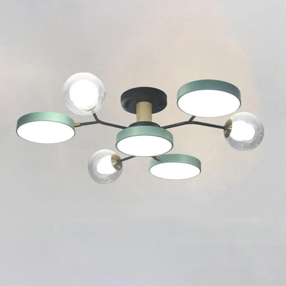 AstoriaLux: Lampada da soffitto LED creativa a rami – moderna e decorativa per soggiorno e sala da pranzo
