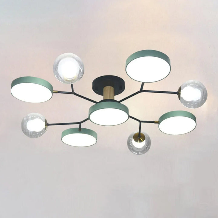 AstoriaLux: Lampada da soffitto LED creativa a rami – moderna e decorativa per soggiorno e sala da pranzo