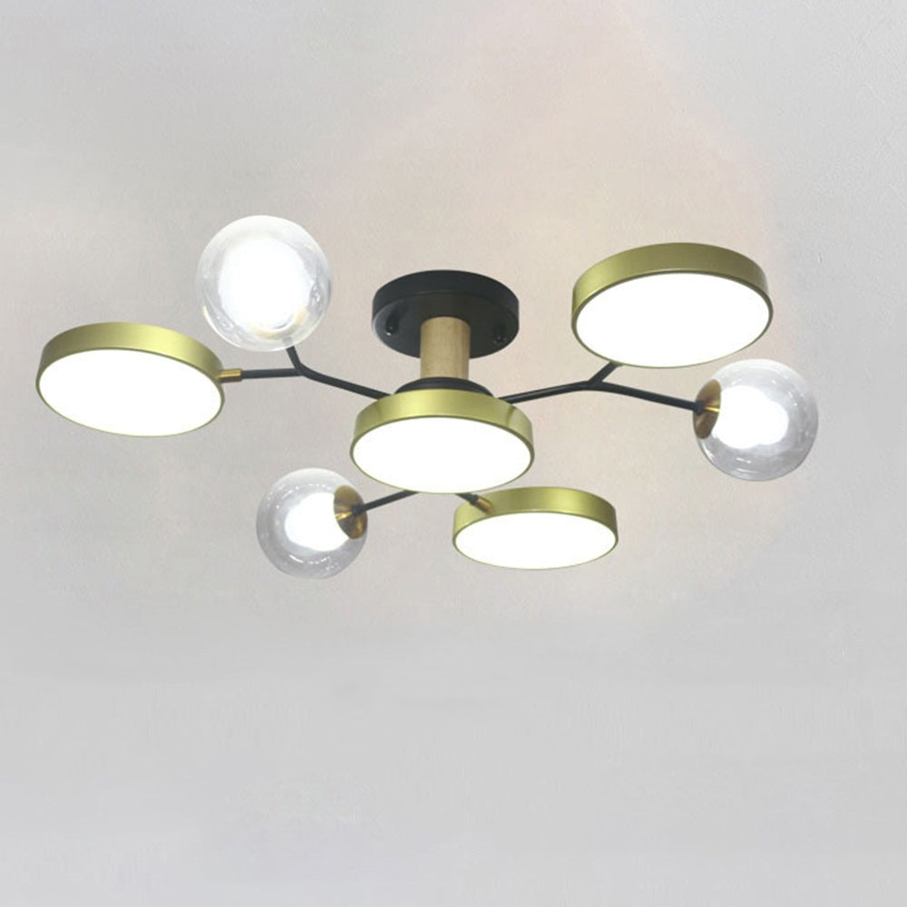 AstoriaLux: Lampada da soffitto LED creativa a rami – moderna e decorativa per soggiorno e sala da pranzo