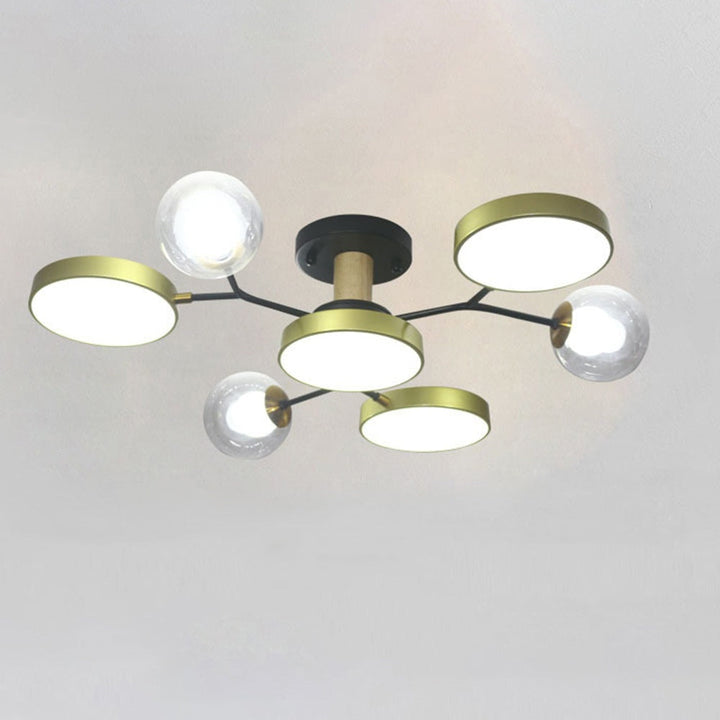 AstoriaLux: Lampada da soffitto LED creativa a rami – moderna e decorativa per soggiorno e sala da pranzo