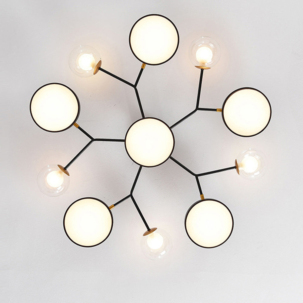 AstoriaLux: Lampada da soffitto LED creativa a rami – moderna e decorativa per soggiorno e sala da pranzo