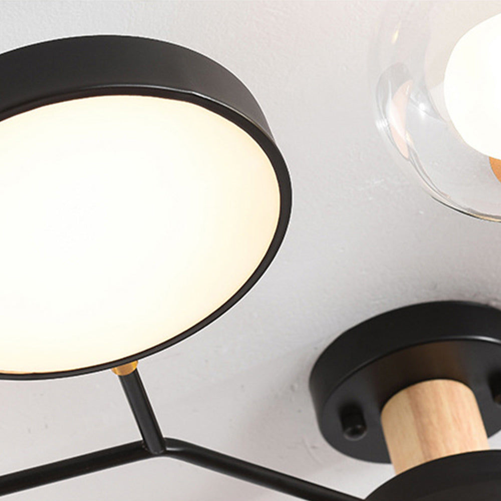 AstoriaLux: Lampada da soffitto LED creativa a rami – moderna e decorativa per soggiorno e sala da pranzo