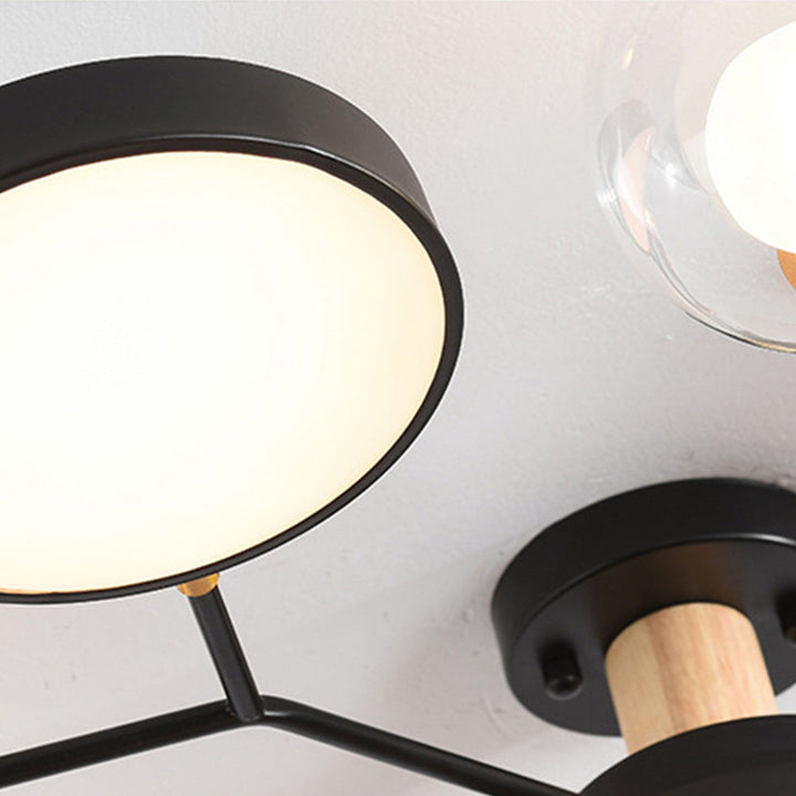 AstoriaLux: Lampada da soffitto LED creativa a rami – moderna e decorativa per soggiorno e sala da pranzo