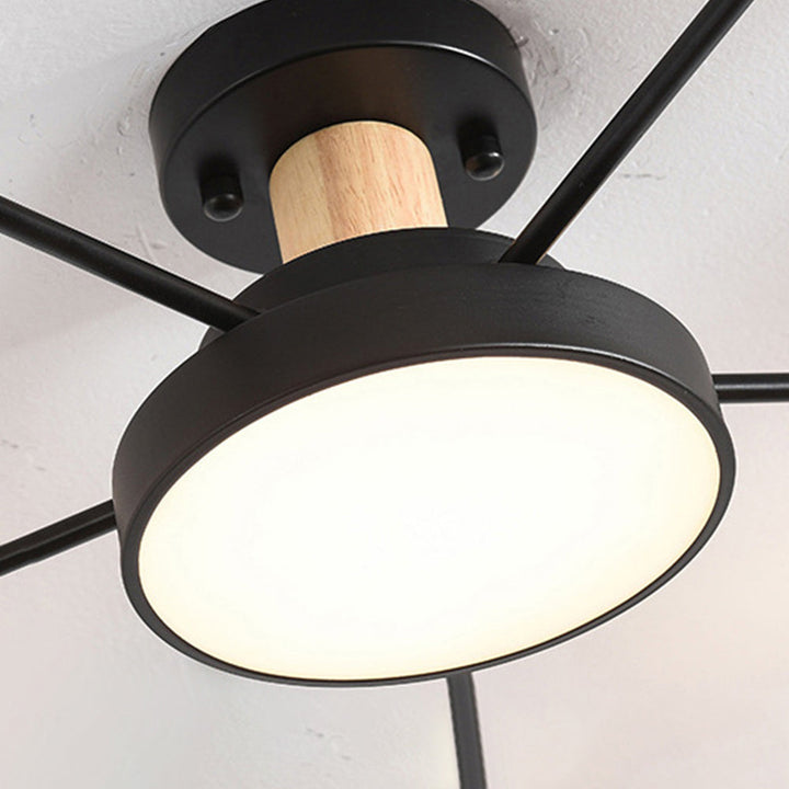 AstoriaLux: Lampada da soffitto LED creativa a rami – moderna e decorativa per soggiorno e sala da pranzo