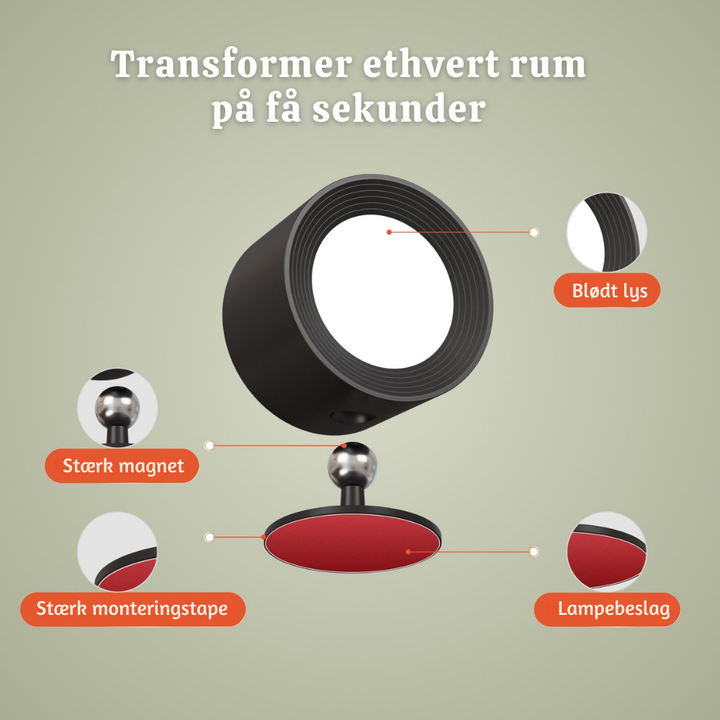 AuraLite™ – Lampada Spot Magnetica Senza Fili