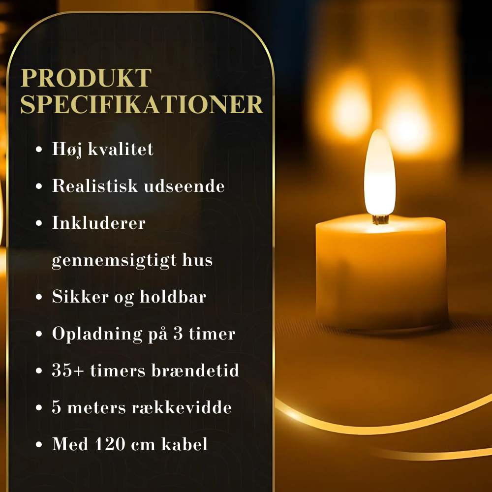AuraLume™ – Set di Luci LED Ricaricabili con Telecomando