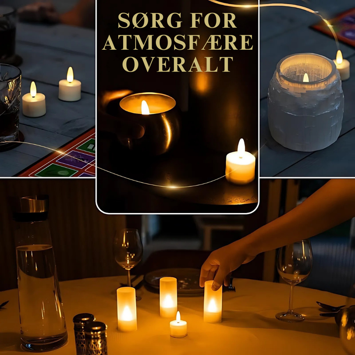 AuraLume™ – Set di Luci LED Ricaricabili con Telecomando