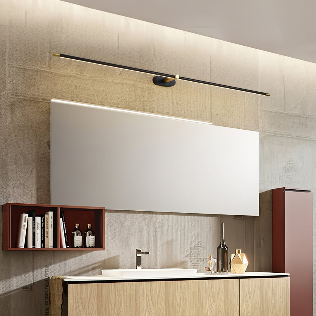 Auralin: Lampada da Parete LED Minimalista Ricaricabile – Lampada Senza Fili per Bagno e Soggiorno
