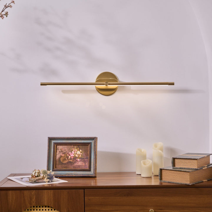 Auralin: Lampada da Parete LED Minimalista Ricaricabile – Lampada Senza Fili per Bagno e Soggiorno
