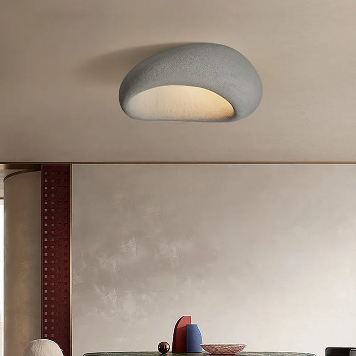 AureZen: Lampada da soffitto Wabi Sabi – Illuminazione da soffitto giapponese elegante