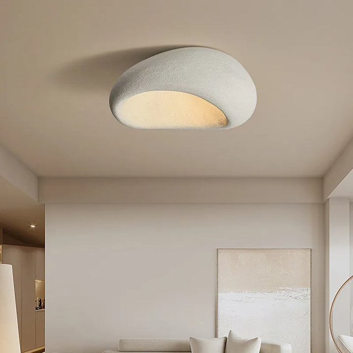 AureZen: Lampada da soffitto Wabi Sabi – Illuminazione da soffitto giapponese elegante