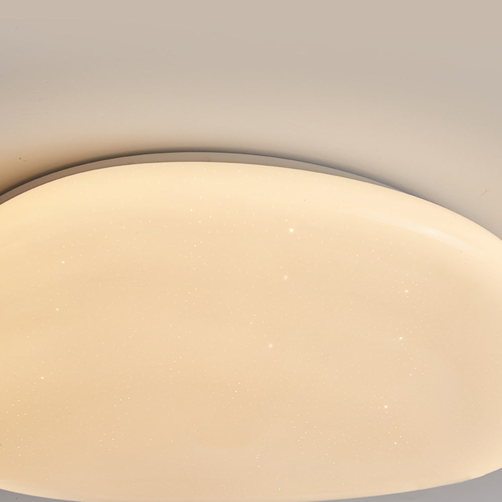 Aureen: Lampada da soffitto LED moderna a forma di ciottolo – per bagno e camera da letto