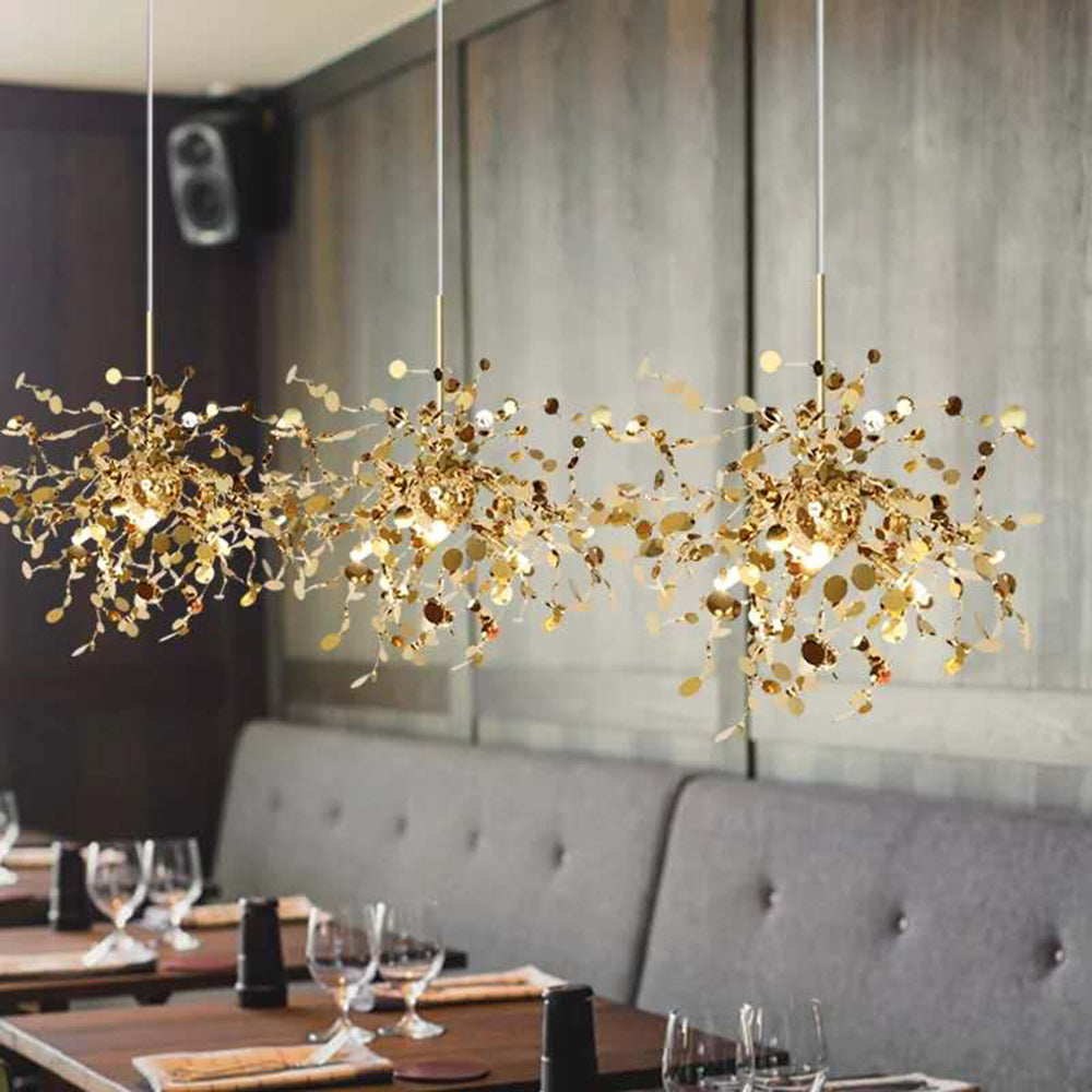 Aurelia: Lampadario LED moderno in design Sputnik – per sala da pranzo e soggiorno