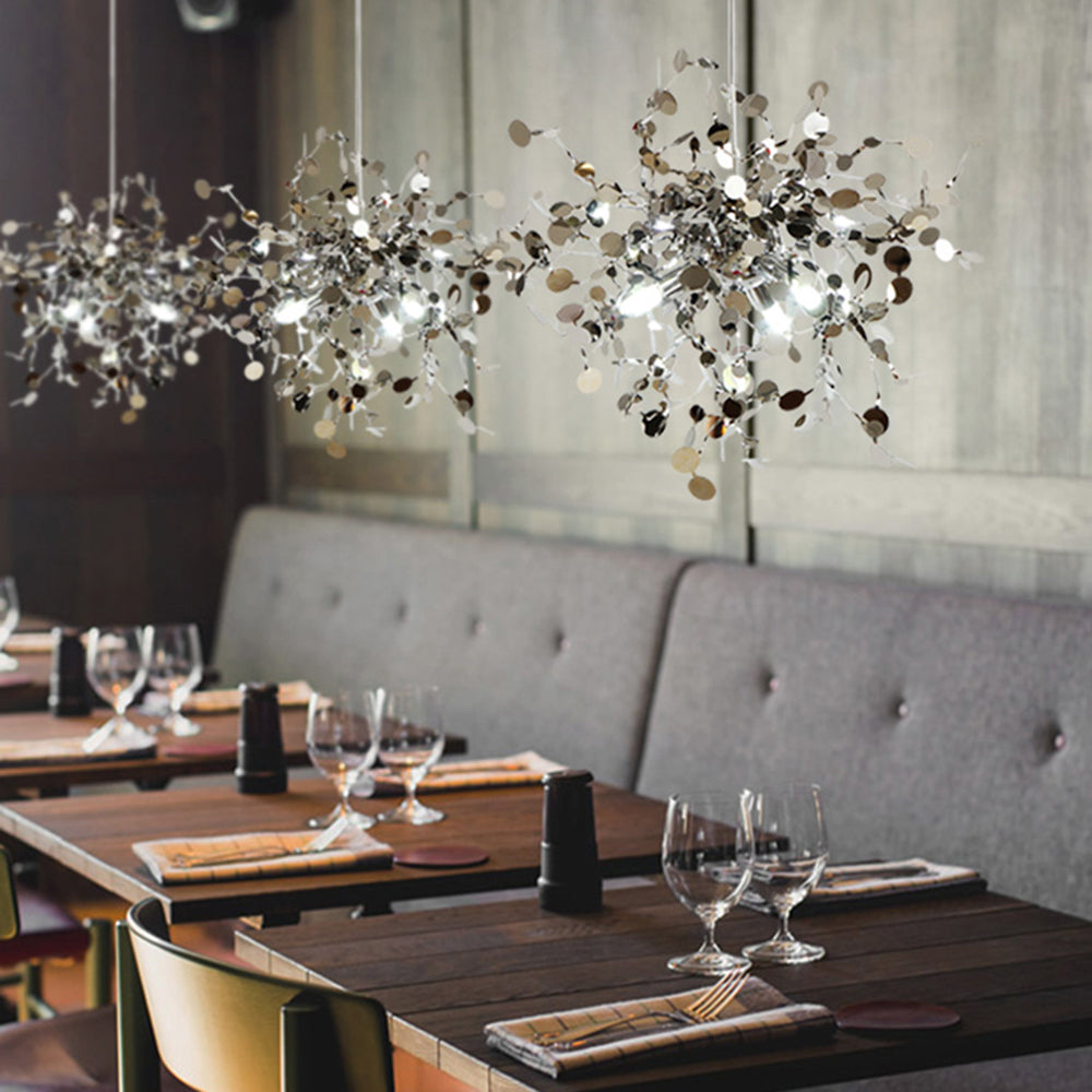 Aurelia: Lampadario LED moderno in design Sputnik – per sala da pranzo e soggiorno