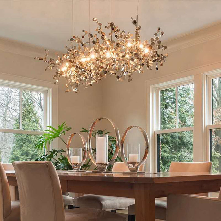 Aurelia: Lampadario LED moderno in design Sputnik – per sala da pranzo e soggiorno