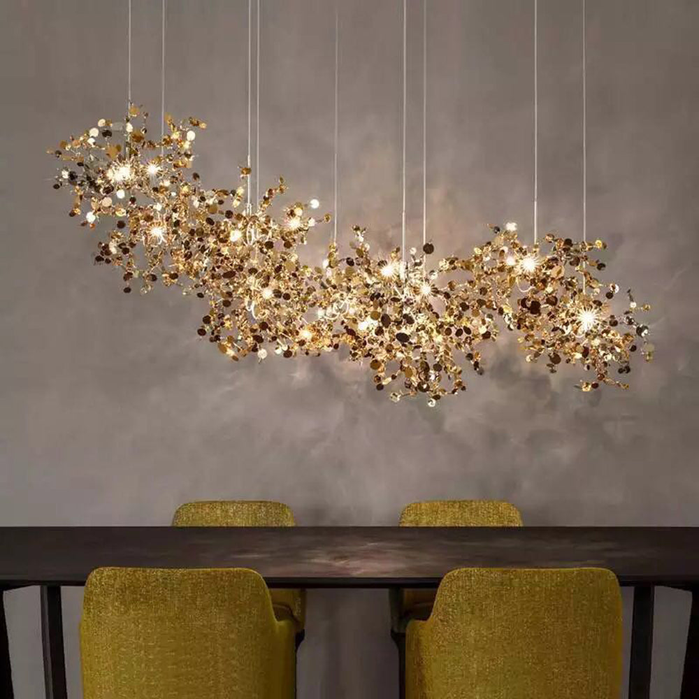 Aurelia: Lampadario LED moderno in design Sputnik – per sala da pranzo e soggiorno