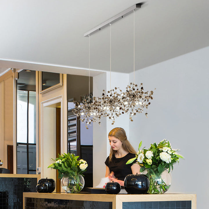 Aurelia: Lampadario LED moderno in design Sputnik – per sala da pranzo e soggiorno