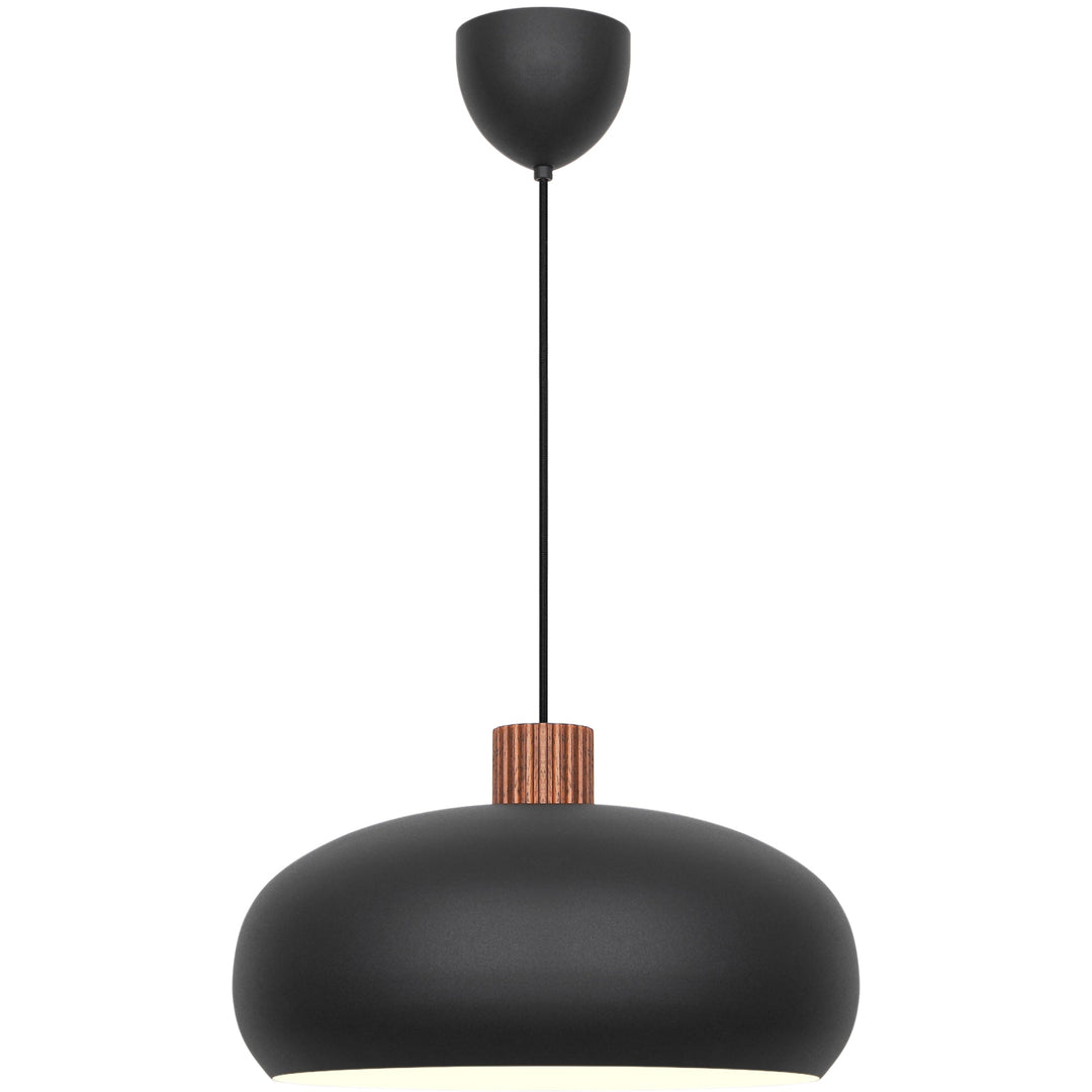 Lampada a sospensione Aurelio, Nera