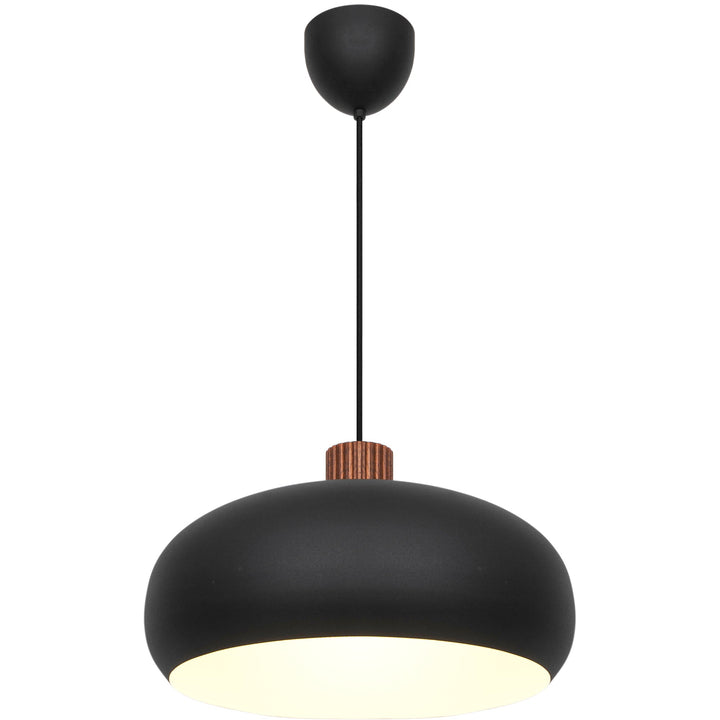 Lampada a sospensione Aurelio, Nera
