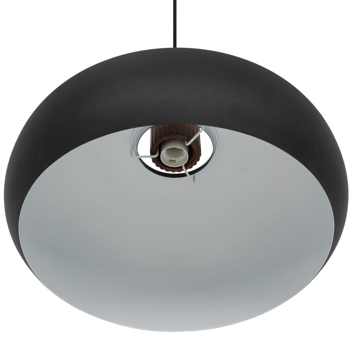 Lampada a sospensione Aurelio, Nera