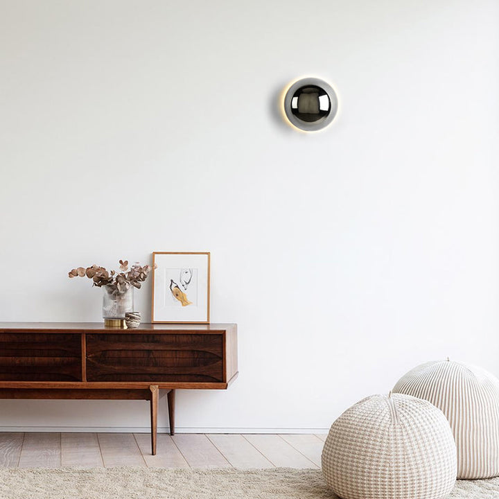 AuriForge: Applique in ferro battuto LED – Lampada da parete senza tempo in stile medievale per corridoio e soggiorno