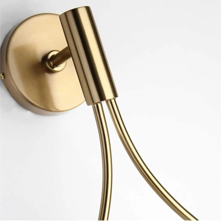 AuriLune: Applique di design con sfera di vetro – Elegante lampada da parete in stile moderno
