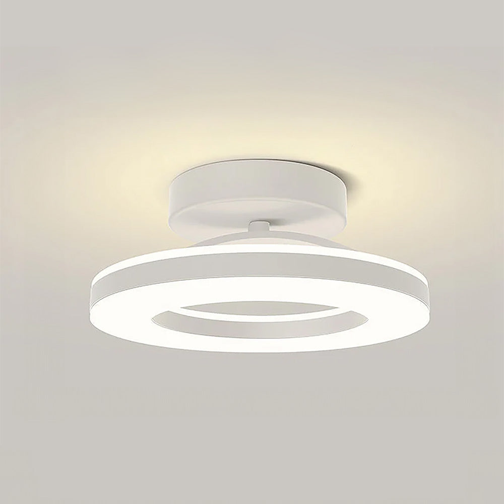 AuroraFlur: Lampada a soffitto LED rotonda moderna – decorativa e durevole per corridoio e camera da letto