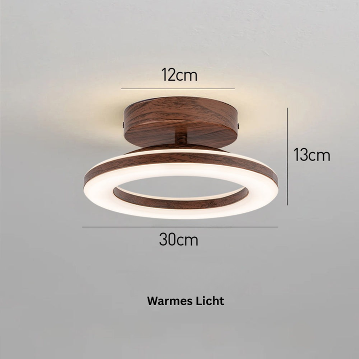 AuroraFlur: Lampada a soffitto LED rotonda moderna – decorativa e durevole per corridoio e camera da letto