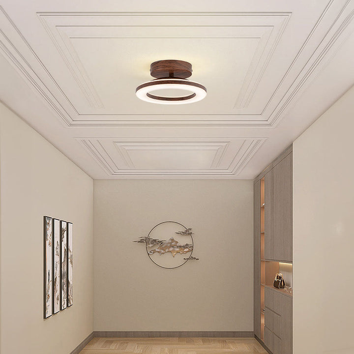 AuroraFlur: Lampada a soffitto LED rotonda moderna – decorativa e durevole per corridoio e camera da letto