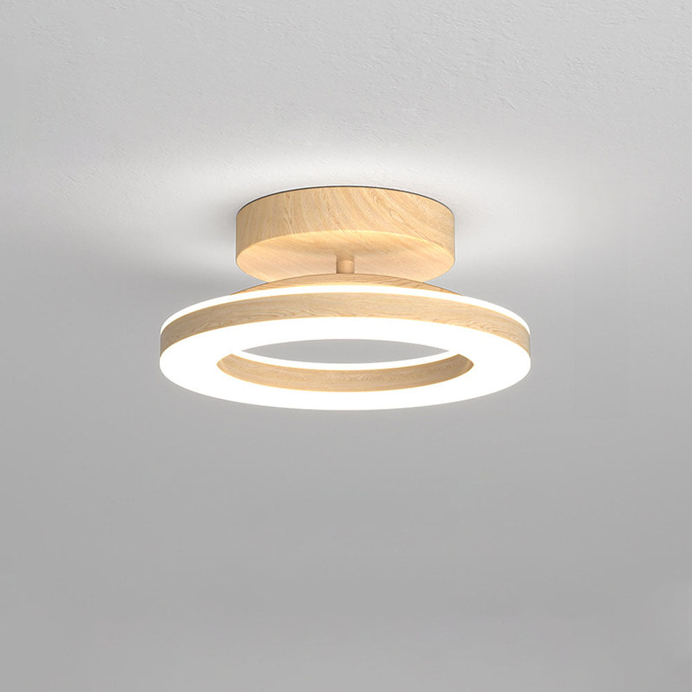 AuroraFlur: Lampada a soffitto LED rotonda moderna – decorativa e durevole per corridoio e camera da letto