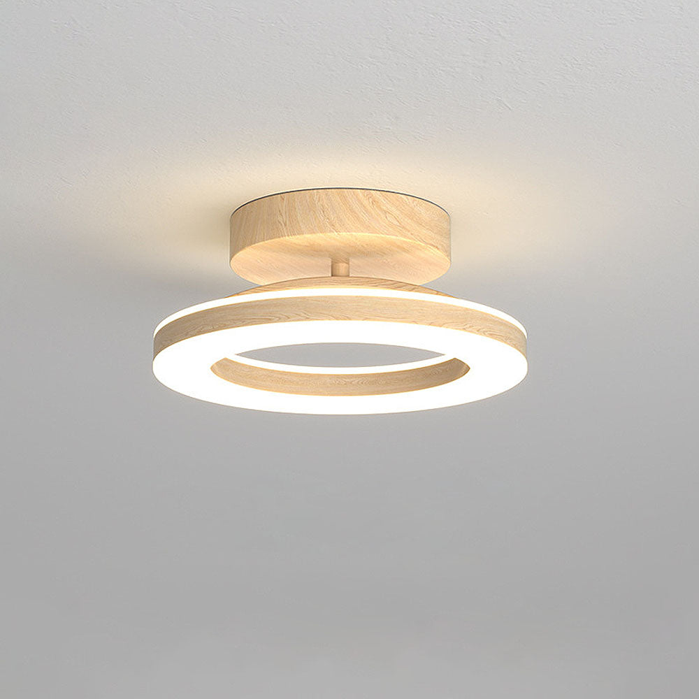 AuroraFlur: Lampada a soffitto LED rotonda moderna – decorativa e durevole per corridoio e camera da letto