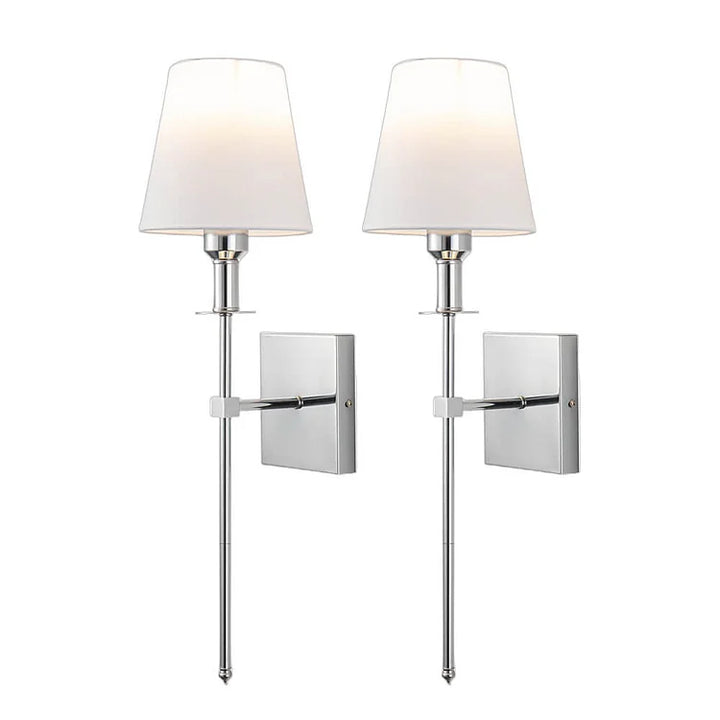 AuroraLite: Applique senza fili con batteria – Illuminazione a LED per interni ed esterni (set da 2)