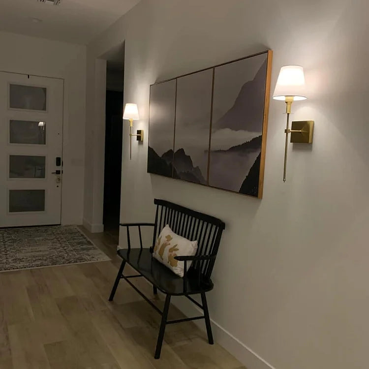 AuroraLite: Applique senza fili con batteria – Illuminazione a LED per interni ed esterni (set da 2)
