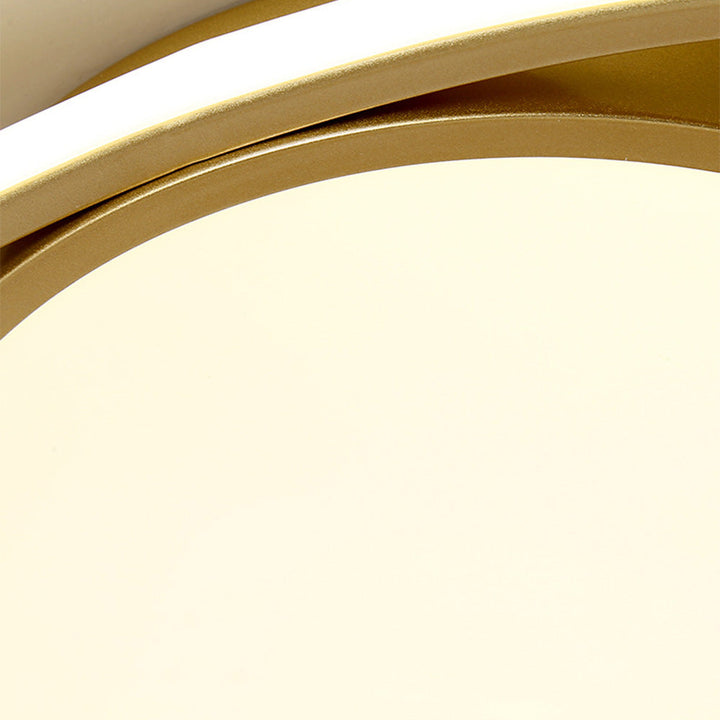 AuroraSchlaf: Plafoniera LED piatta moderna – elegante e decorativa per camere da letto e soggiorni