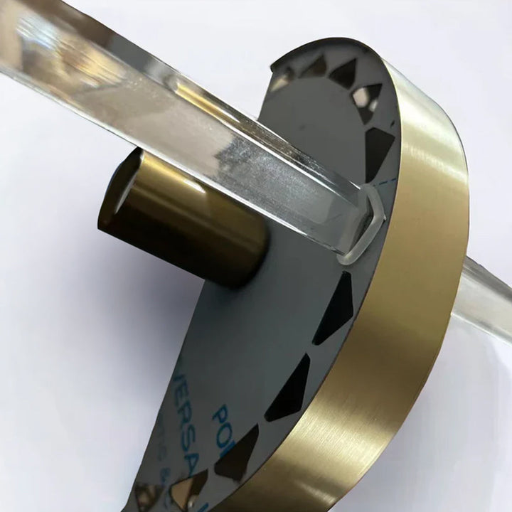 AuroraSteel: Applique in cristallo in acciaio inox moderno – elegante e luminosa per soggiorno e corridoio