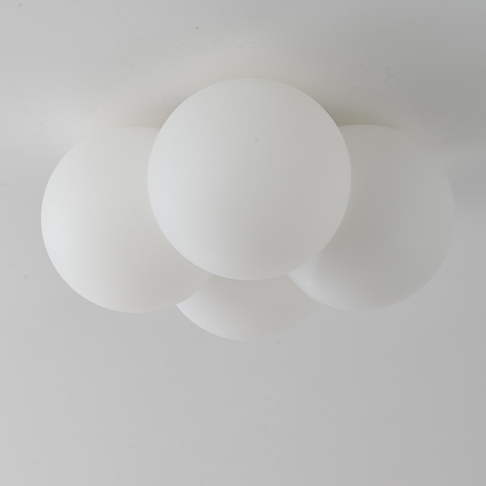 AuroraWolke: Lampada da soffitto LED moderna in stile scandinavo – elegante e accogliente per aree soggiorno e pranzo